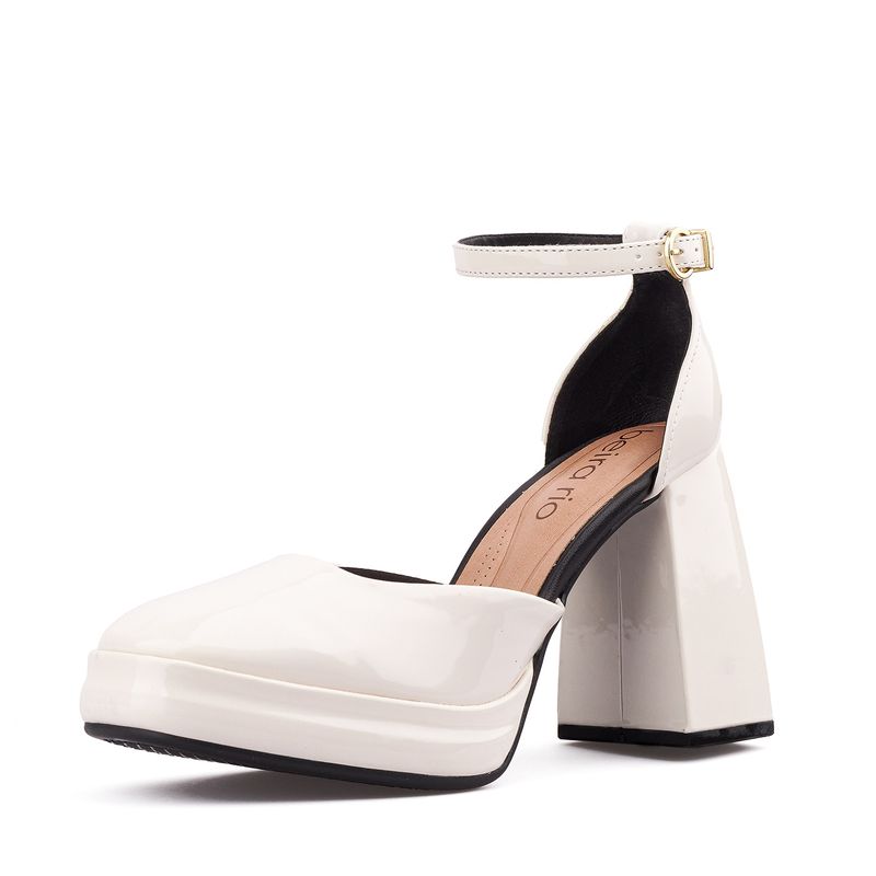 Tacón-Cerrado-Alto-Para-Mujer-Blanco-Beira-Rio-Talla-36-2