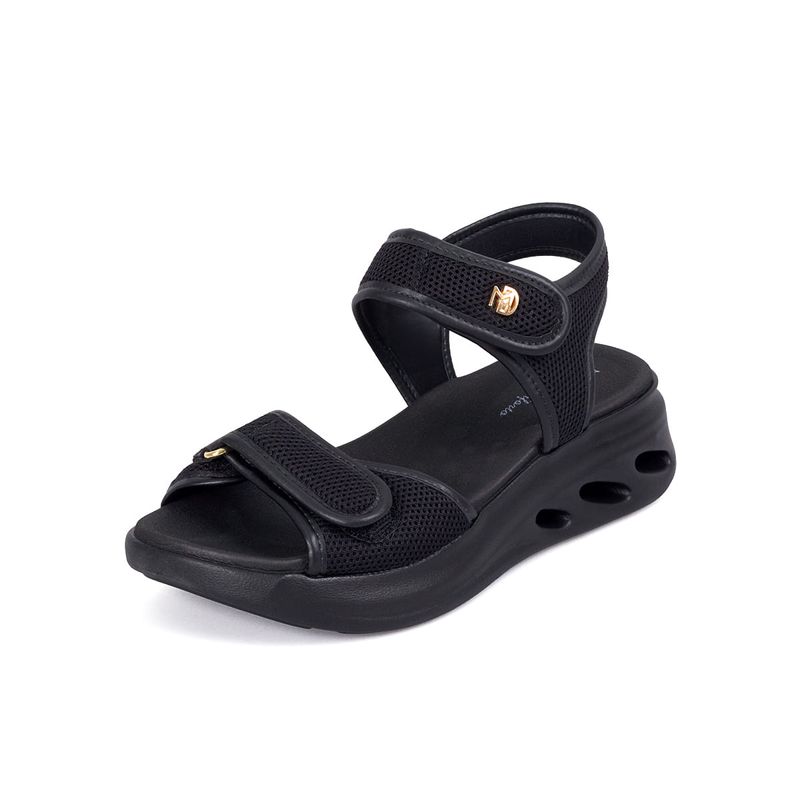 Sandalias-Trabilla-Planta-Media-Para-Mujer-Negro-Modare-Talla-35-2