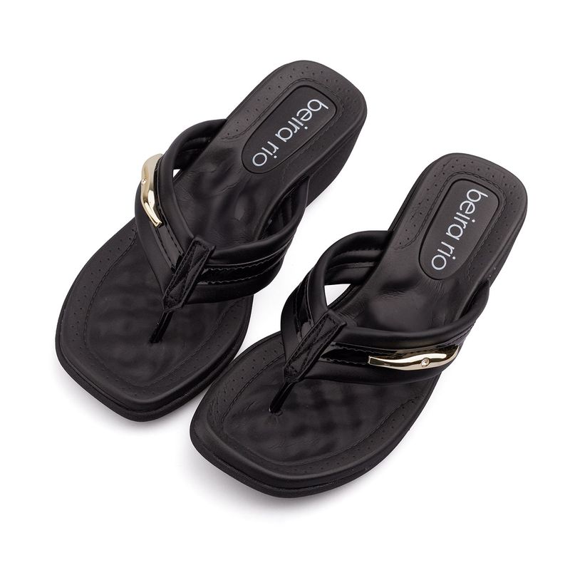 Sandalias-Tres-Puntadas-Planta-Media-Para-Mujer-Negro-Beira-Rio-Talla-35-4