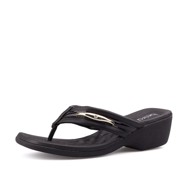 Sandalias-Tres-Puntadas-Planta-Media-Para-Mujer-Negro-Beira-Rio-Talla-35-2