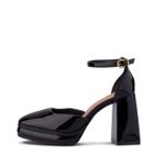 Tacón-Cerrado-Alto-Para-Mujer-Negro-Beira-Rio-Talla-35-0