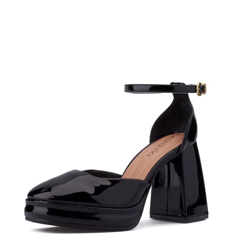 Tacón-Cerrado-Alto-Para-Mujer-Negro-Beira-Rio-Talla-35-2