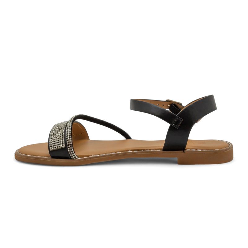 Sandalias-Planta-Baja-Diseño-Mujer-Negro-Via-Spring-Talla-37-1