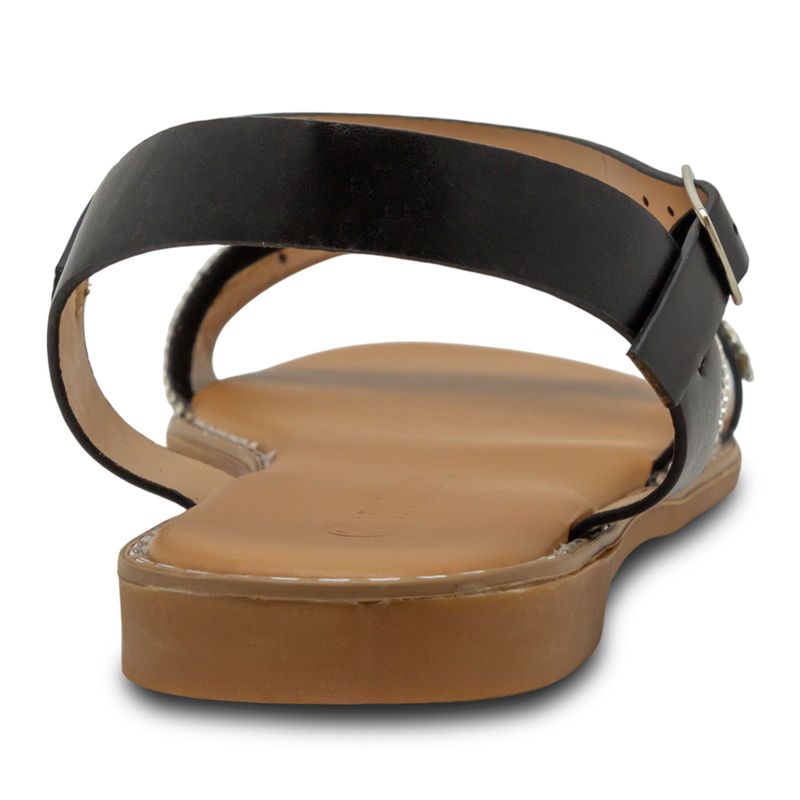 Sandalias-Planta-Baja-Diseño-Mujer-Negro-Via-Spring-Talla-37-3