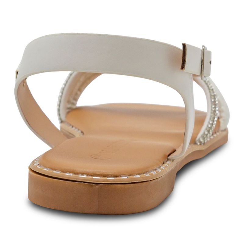 Sandalias-Planta-Baja-Diseño-Mujer-Blanco-Via-Spring-Talla-38-3