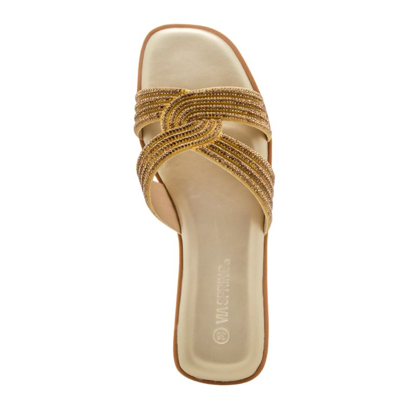 Sandalias-Planta-Baja-Diseño-Mujer-Dorado-Via-Spring-Talla-37-4