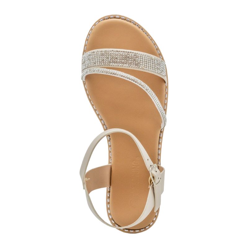 Sandalias-Planta-Baja-Diseño-Mujer-Blanco-Via-Spring-Talla-39-4