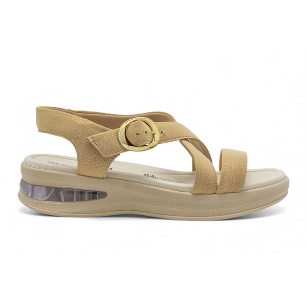 Sandalias Plataforma Media Para Mujer Piccadilly Confort Dorado