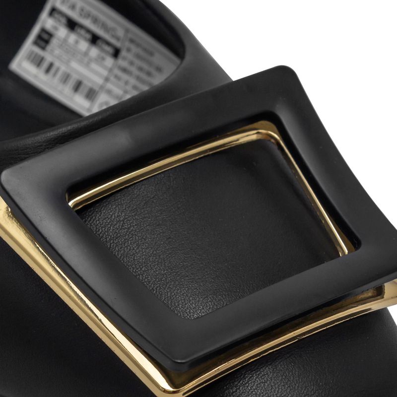 Zapato-Con-Tacón-Bajo-Via-Spring-Negro-Mujer-Talla-37-4