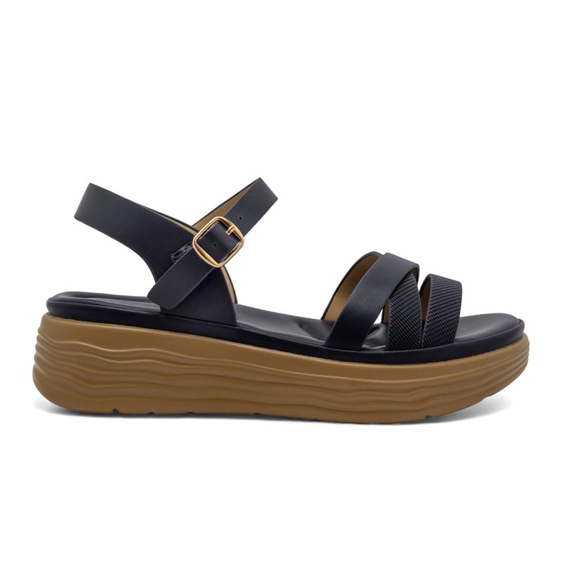 Sandalias-Con-Plataforma-Azul-Ajustables-Via-Spring-Mujer-Talla-37-0