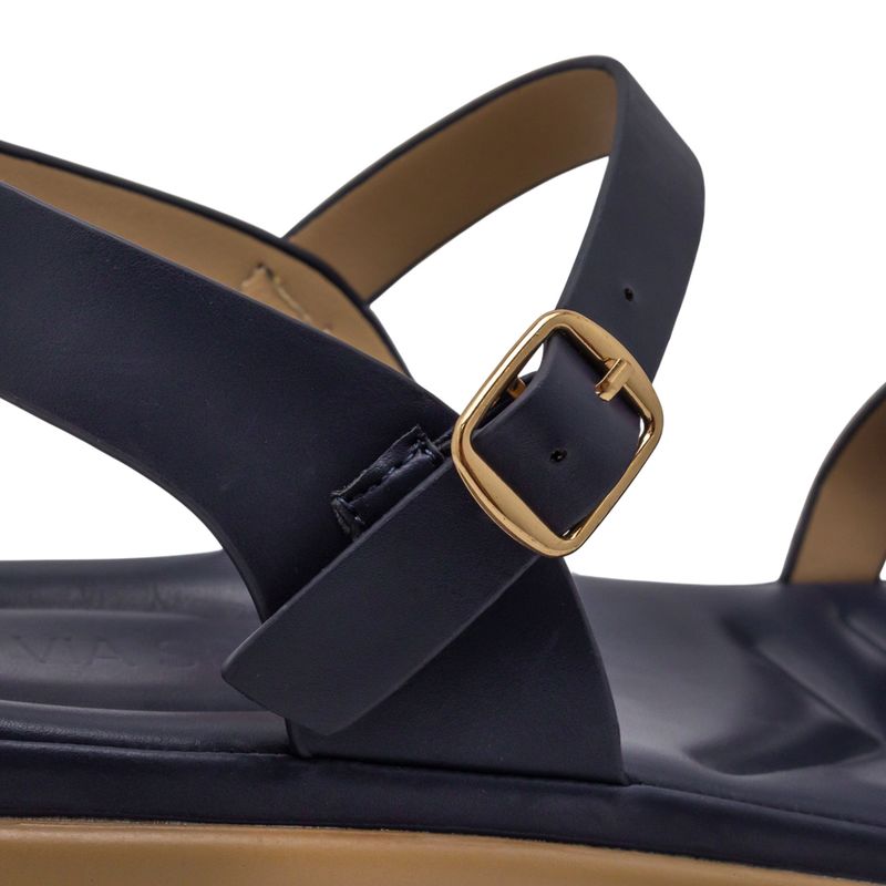 Sandalias-Con-Plataforma-Azul-Ajustables-Via-Spring-Mujer-Talla-39-5