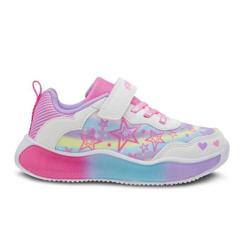 Tenis-Casuales-Multicolor-Steps-Niña-Talla-24-0