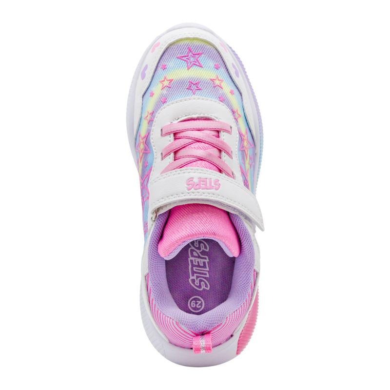 Tenis-Casuales-Multicolor-Steps-Niña-Talla-24-4