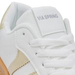 Tenis-Casuales-Blancos-Con-Suela-Naranja-Via-Spring-Mujer--Talla-35-5