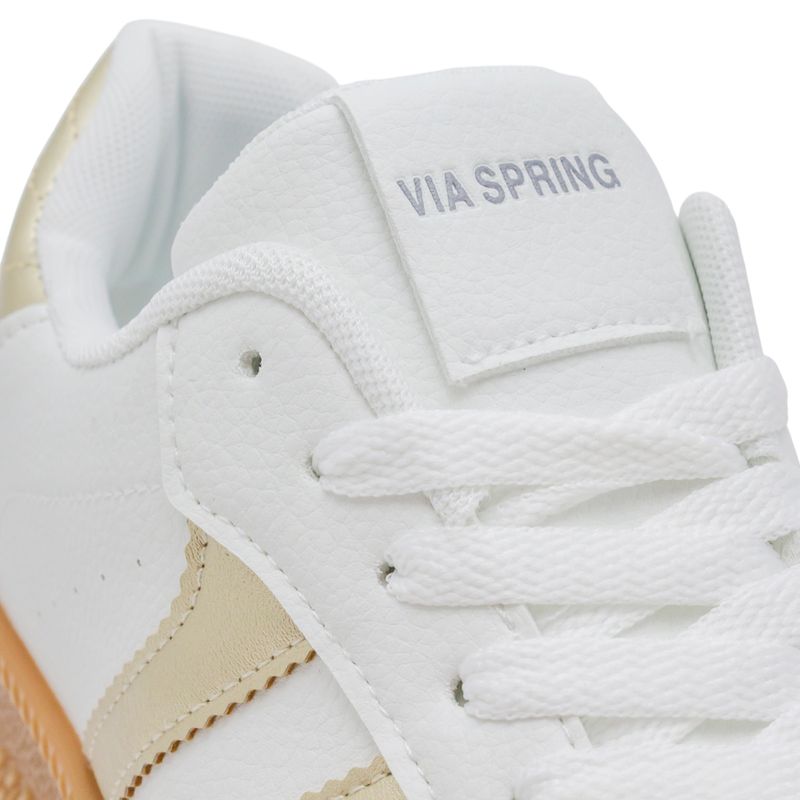 Tenis-Casuales-Blancos-Con-Suela-Naranja-Via-Spring-Mujer--Talla-35-5