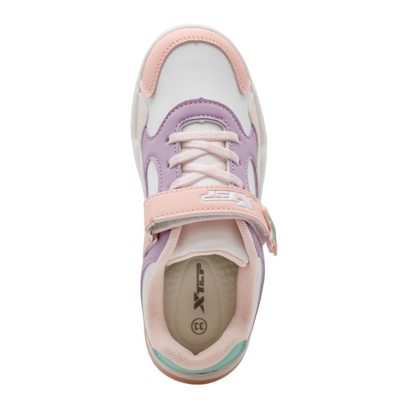 Tenis-Multicolor-Con-Velcro-Xtep-Niña-Talla-30-4