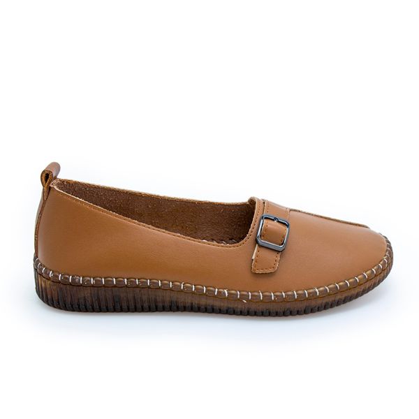 Mocasines Mujer Via Grazy Camel