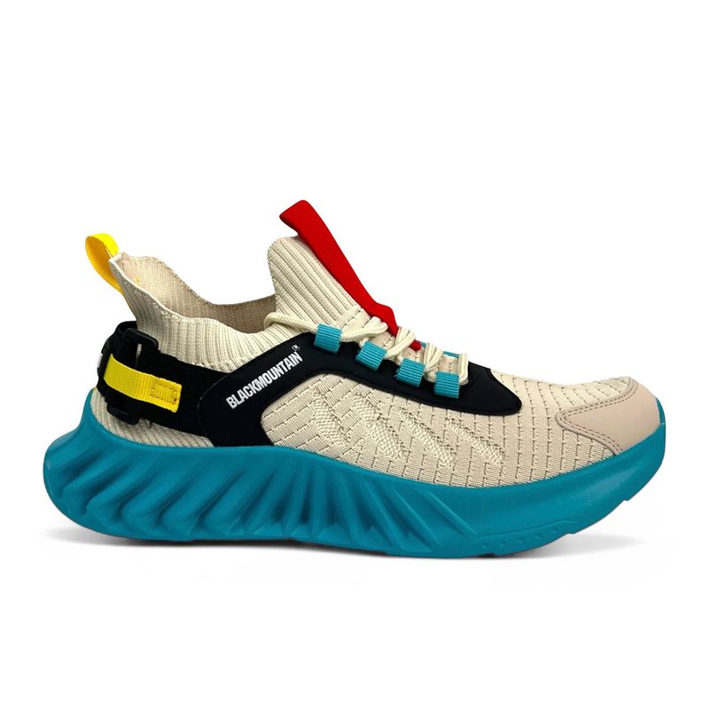 Tenis-Running-Beige-Blackmountain-Para-Hombre-Talla-41-0