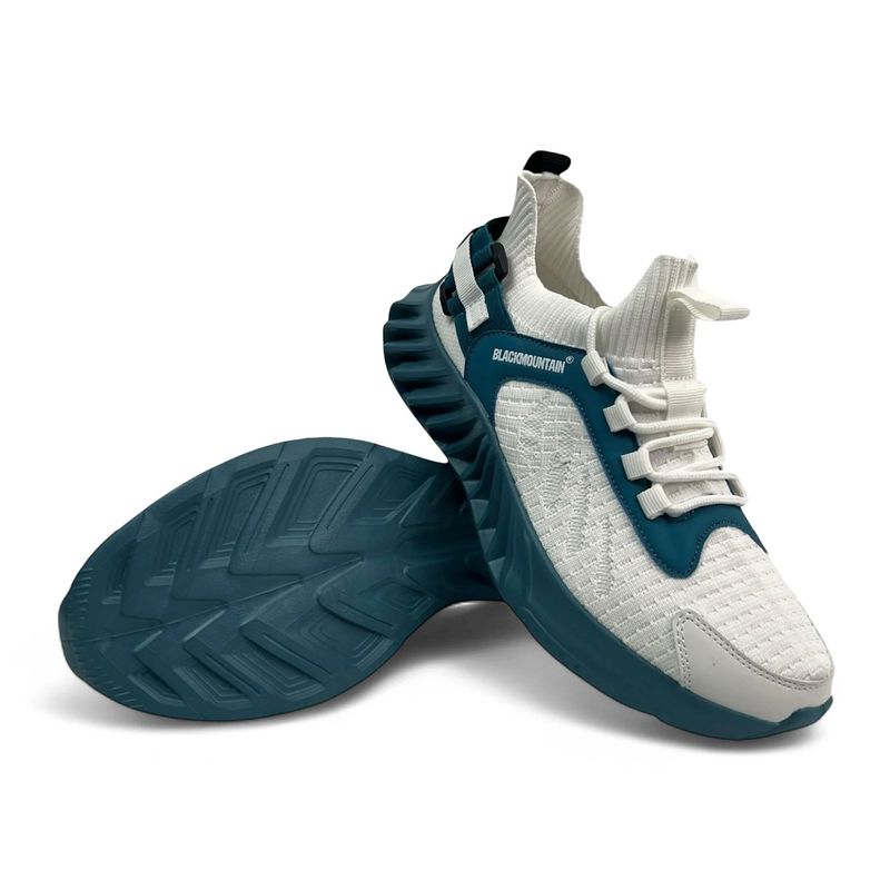 Tenis-Running-Azul-Con-Blanco-Blackmountain-Hombre-Talla-38-5