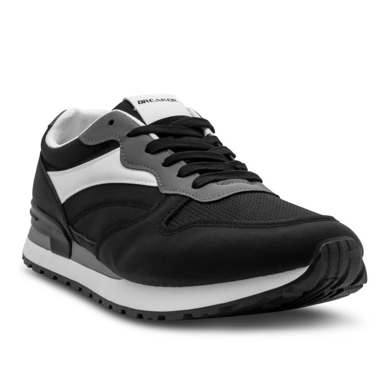 Tenis-Casuales-Negros-Breaker-Para-Hombre-Talla-39-2