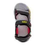 Chanclas-Con-Velcro-Niño-Negro-Steps-Talla-24-4