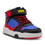 Botas-Con-Velcro-Niño-Negro-Steps-Talla-28-2