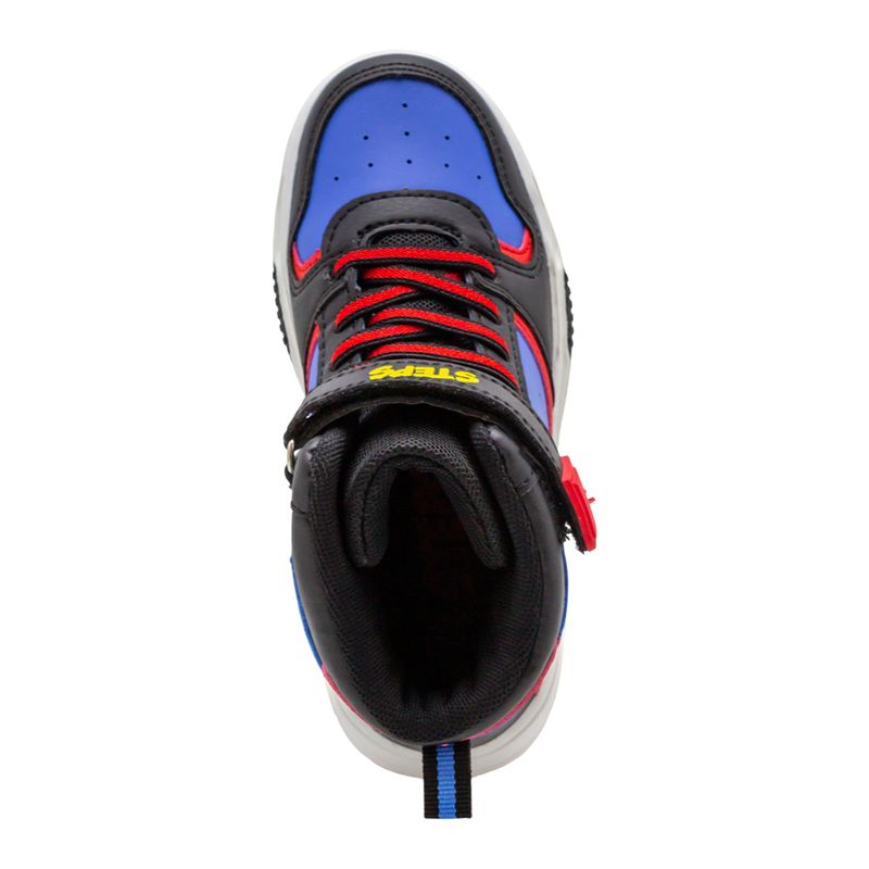 Botas-Con-Velcro-Niño-Negro-Steps-Talla-28-4