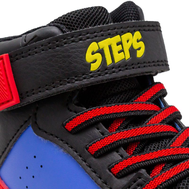 Botas-Con-Velcro-Niño-Negro-Steps-Talla-28-5