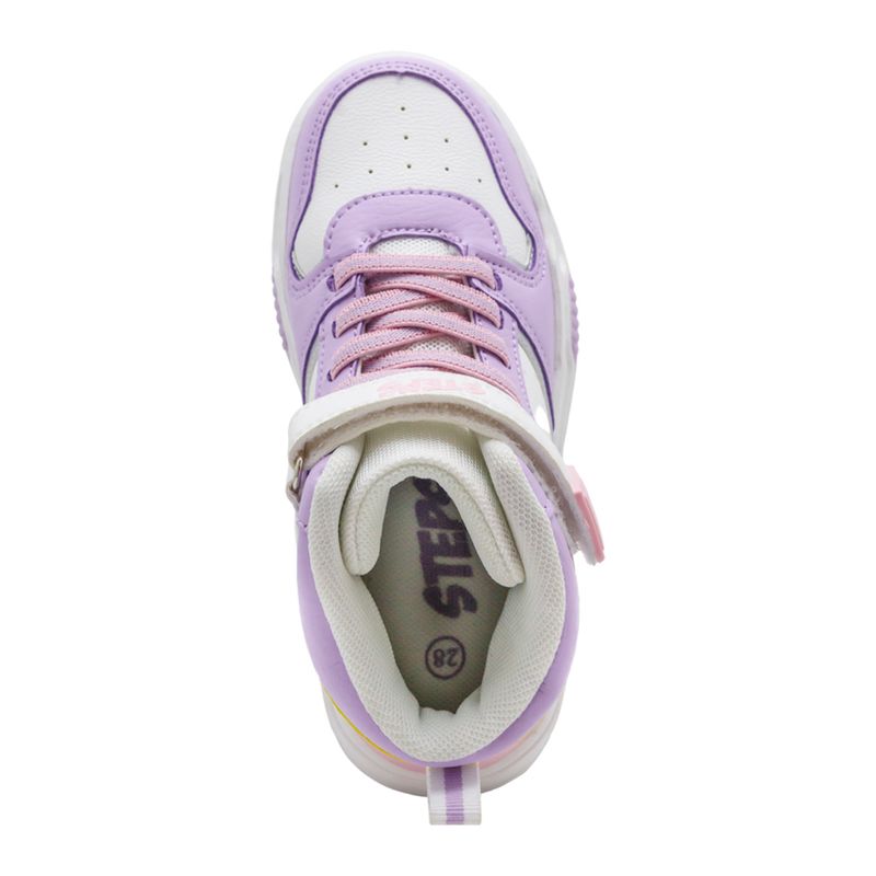 Botas-Con-Velcro-Niña-Rosa-Steps-Talla-28-4