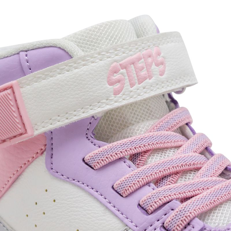 Botas-Con-Velcro-Niña-Rosa-Steps-Talla-28-5