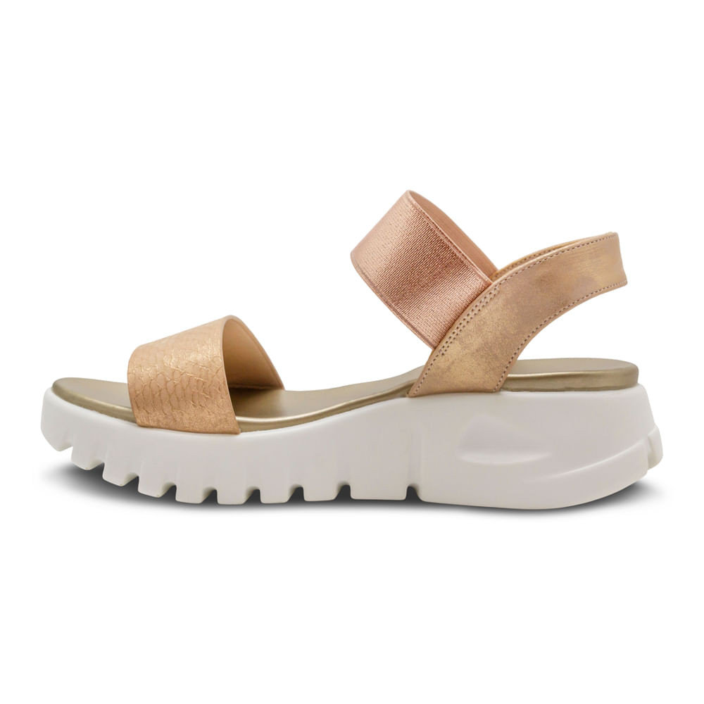 Sadalias Oro Rosa Con Plataforma Mujer Via Spring | Springstep.com