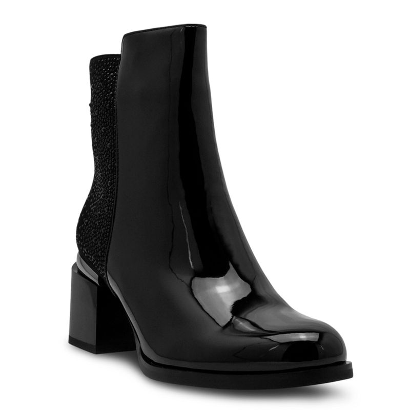 Botines-Azules-Con-Detalles-Tipo-Diamantes-Via-Spring-Mujer-Talla-36-2