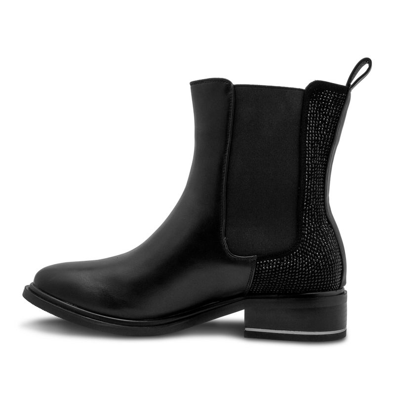 Botines-Negros-Con-Detalles-Y-Tacón-Bajo-Via-Spring--Talla-36-1
