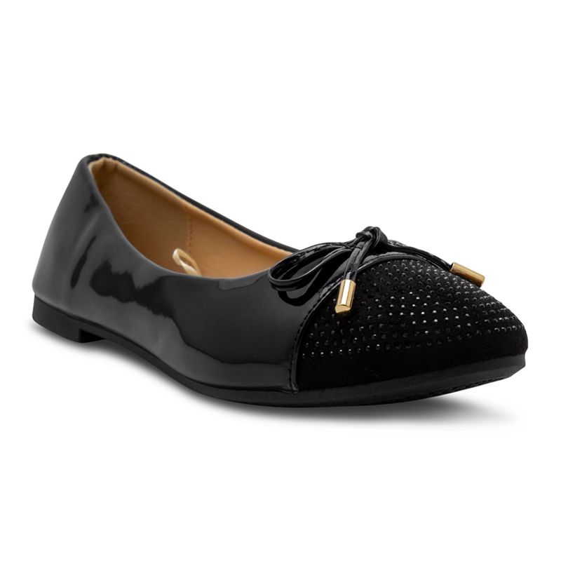 Baletas-Negras-Charol-Con-Moño-Via-Spring-Mujer-Talla-40-2