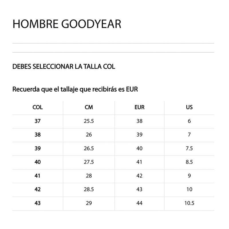 Botas-Negras-Deportivas-Para-Hombre-Goodyear-Talla-38-5