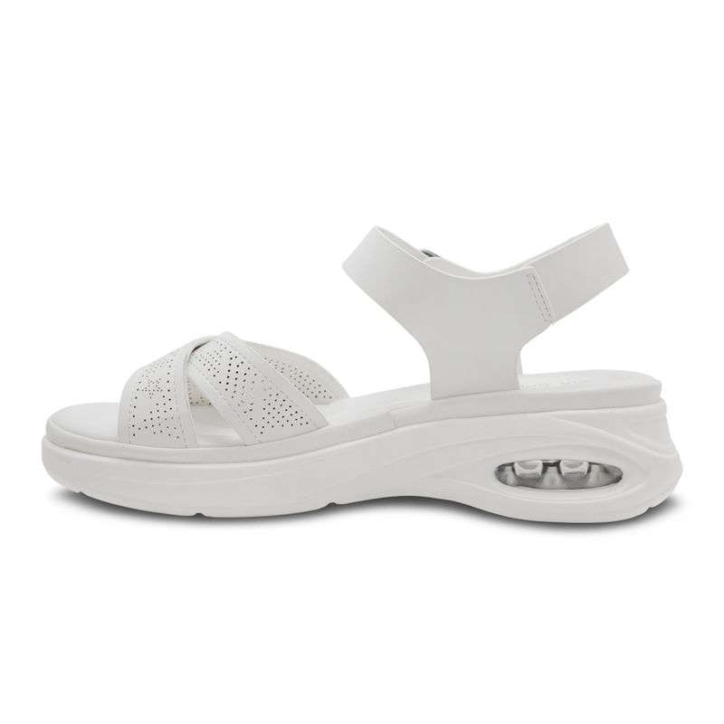 Sandalias-Blancas-Mujer-Con-Cámara-De-Aire-Via-Spring-Talla-39-1