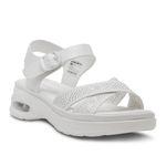 Sandalias-Blancas-Mujer-Con-Cámara-De-Aire-Via-Spring-Talla-39-2