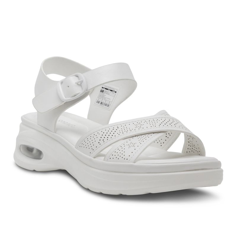Sandalias-Blancas-Mujer-Con-Cámara-De-Aire-Via-Spring-Talla-39-2