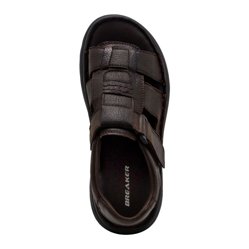 Sandalias-Café-Ajustables-Para-Hombre-Breaker-Talla-44-4
