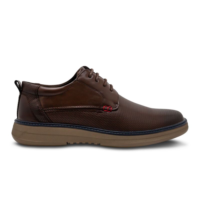 Zapatos-Casuales-Café-Con-Cordones-Hombre-Breaker-Talla-41-0