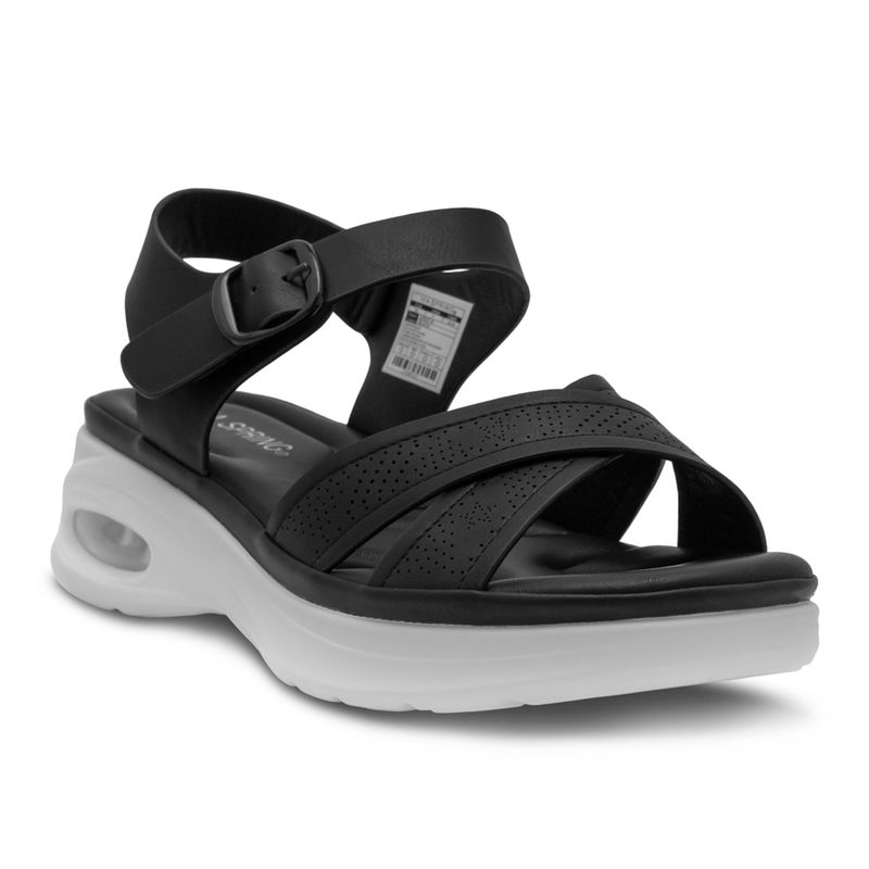Sandalias-Negras-Planta-Media-Via-Spring-Mujer-Talla-37-2