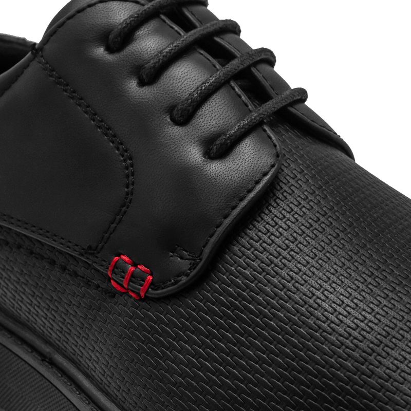 Zapatos-Casuales-Negros-Para-Hombre-Con-Cordones-Breaker-Talla-42-5