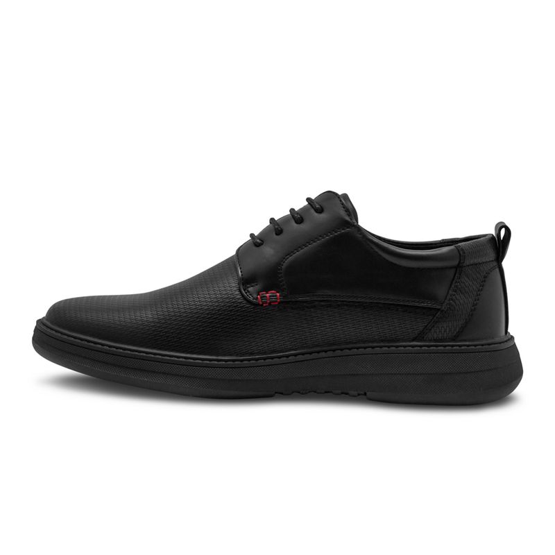 Zapatos-Casuales-Negros-Para-Hombre-Con-Cordones-Breaker-Talla-40-1