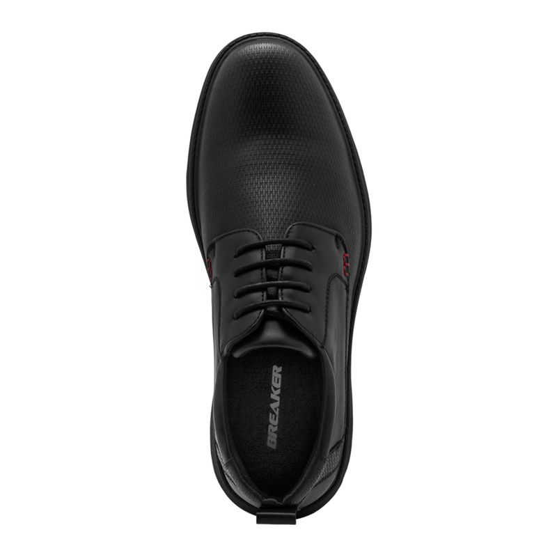 Zapatos-Casuales-Negros-Para-Hombre-Con-Cordones-Breaker-Talla-40-4