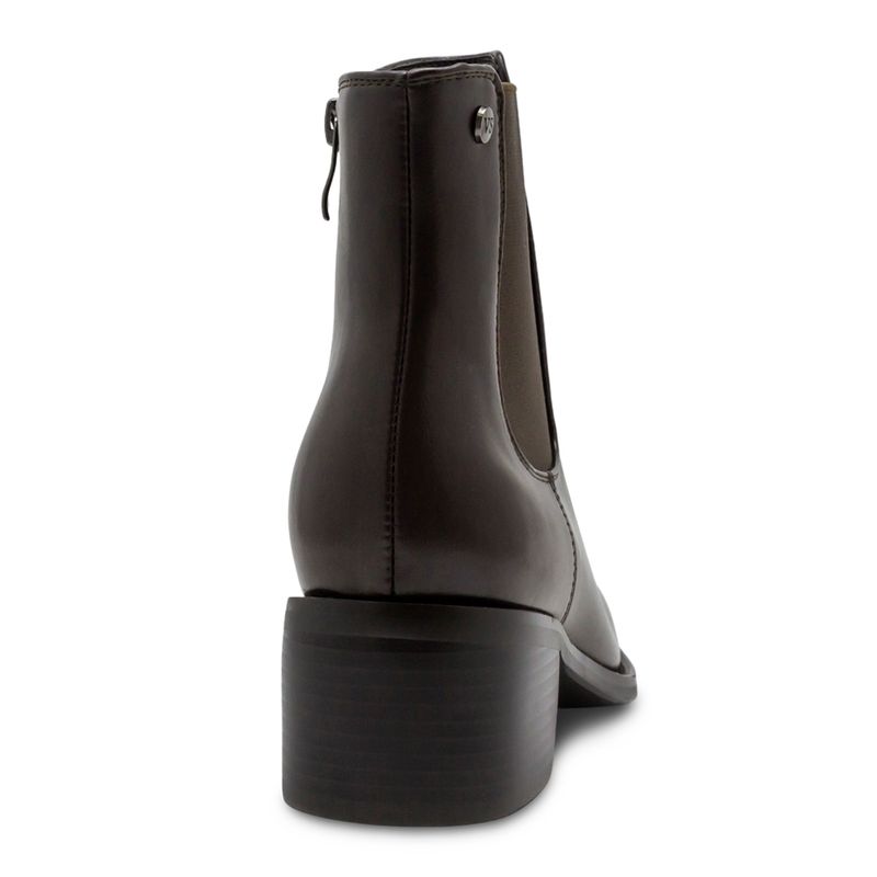 Botines-Marrón-Con-Cremallera-Para-Mujer-Via-Spring-Talla-35-3