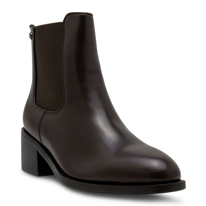 Botines-Marrón-Con-Cremallera-Para-Mujer-Via-Spring-Talla-36-2