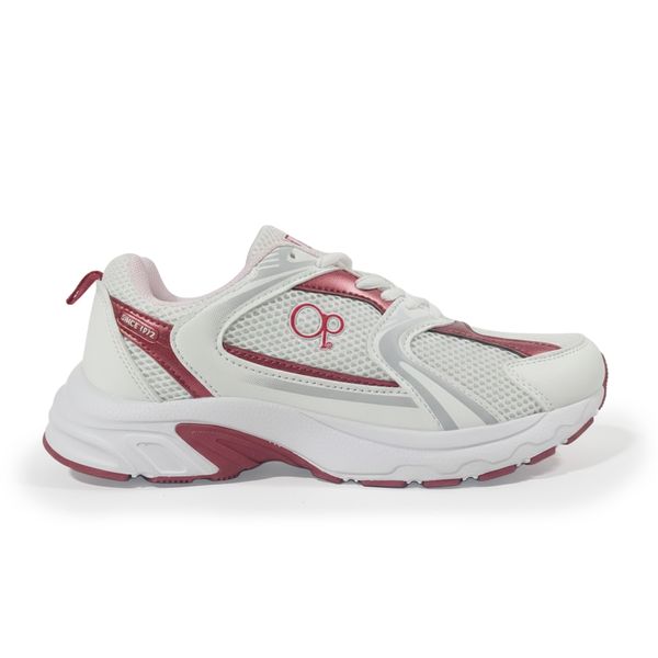 Tenis Op Para Mujer Seri M1 Blanco Rosa