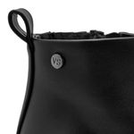 Botines-Negros-Tacón-Cuadrado-Via-Spring--Talla-35-5