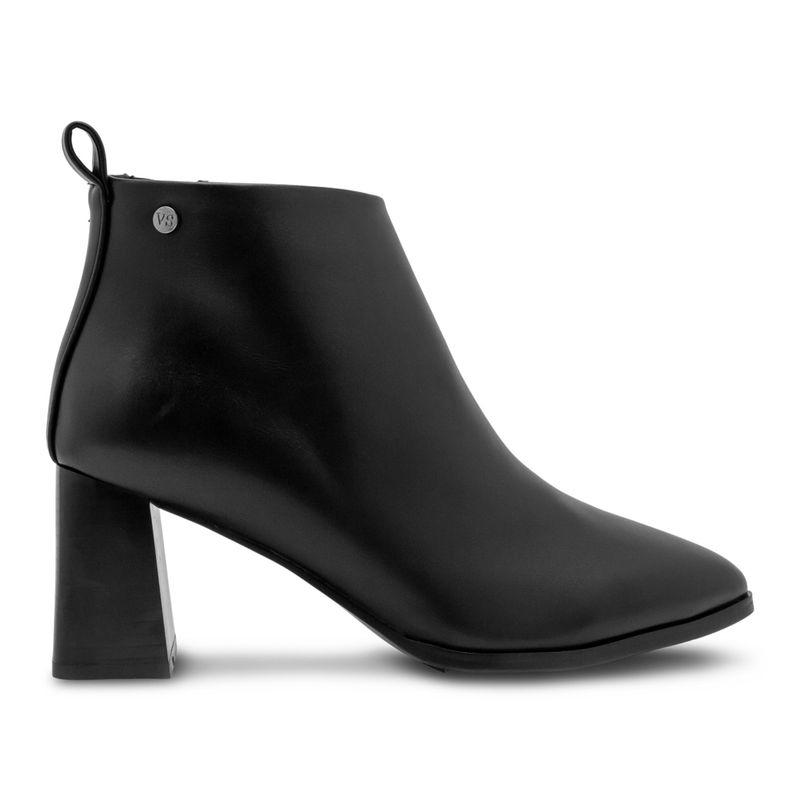 Botines-Negros-Tacón-Cuadrado-Via-Spring--Talla-37-0