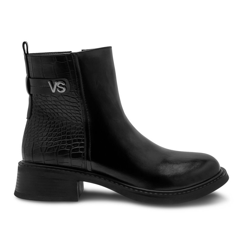 Botines-Negros-Tacón-Bajo-Mujer-Via-Spring--Talla-38-0